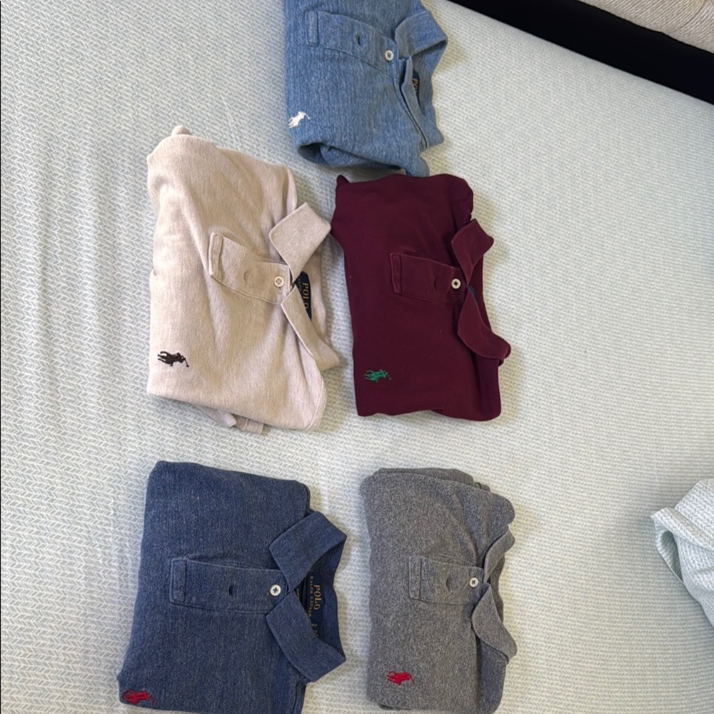 Polo Ralph Lauren
Men's Custom Slim Fit Mesh Polos